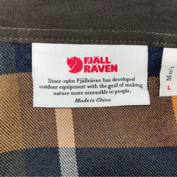 FJÄLLGLIM SHIRT Mens -Large - Picture 3 of 4